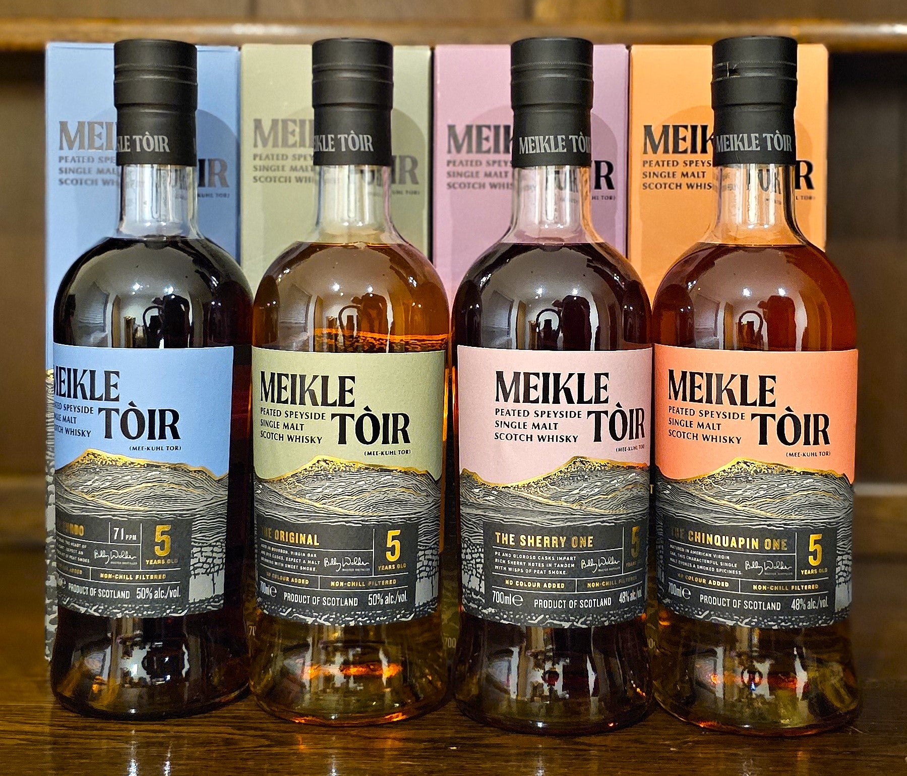 MEIKLE TOIR スコッチウイスキー 4本セット　ミークルトール ミークルトール ザ・オリジナル5年 | Explore our craft philosophy