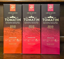 Load image into Gallery viewer, Tomatin The Italian Series Marsala,Amarone,Barolo Scotch Single Malt Whisky 46% ABV 70cl *3