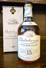 Load image into Gallery viewer, Dalwhinnie 15yr (1990's Release) Scotch Single Malt Whisky 43%ABV 70cl