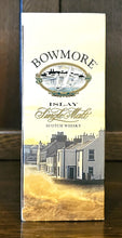 Load image into Gallery viewer, Bowmore Minature 12yr 17yr Single Malt Glass & Water Jug Gift Pack 43%ABV 5cl * 2