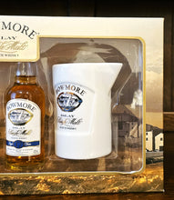 Load image into Gallery viewer, Bowmore Minature 12yr 17yr Single Malt Glass & Water Jug Gift Pack 43%ABV 5cl * 2