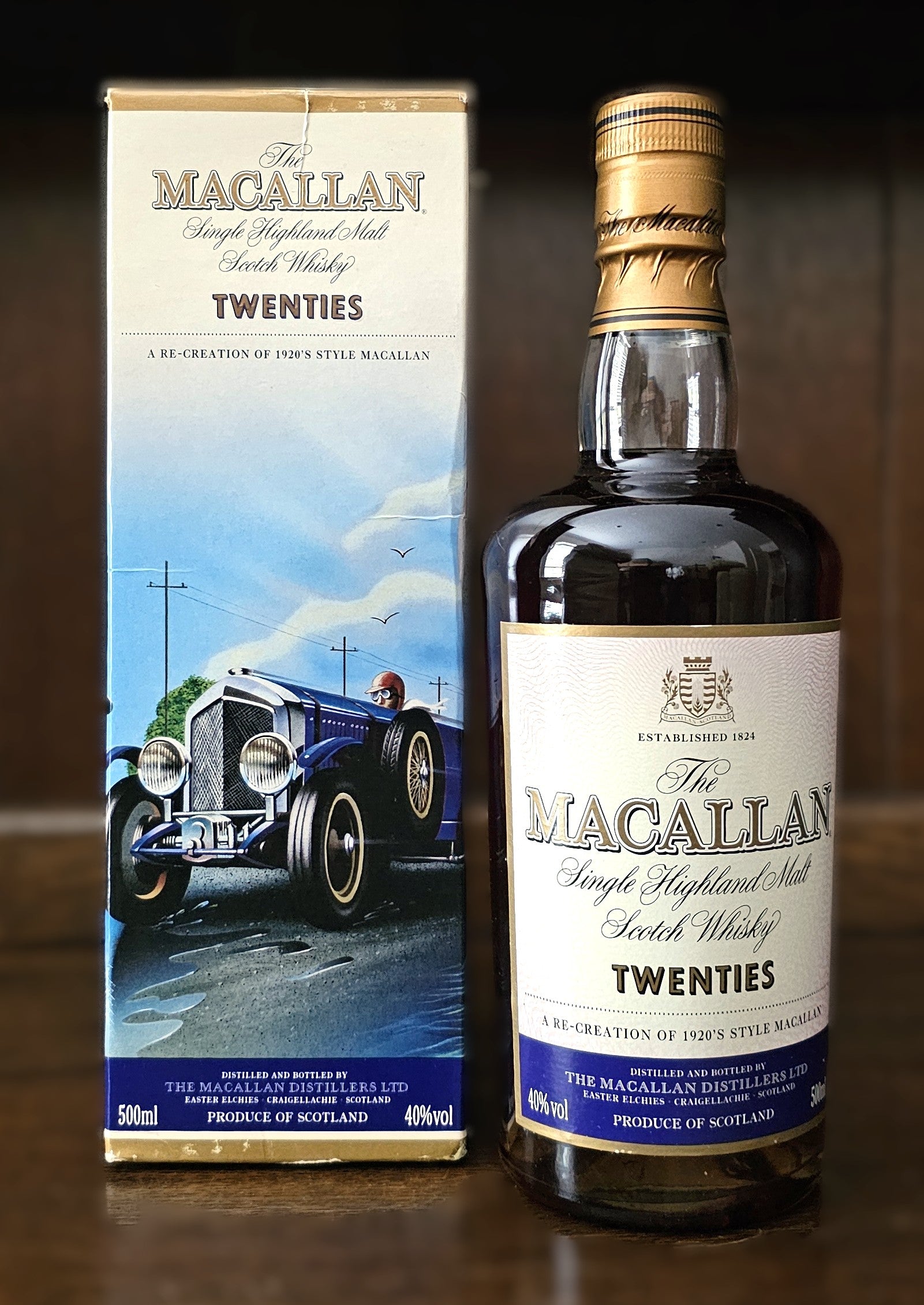 Macallan Decades Twenties Scotch Single Malt Whisky 40%ABV 50cl
