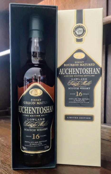 Auchentoshan 16yr Old Bourbon Matured Limited Release Single Malt 53.7%ABV  70cl