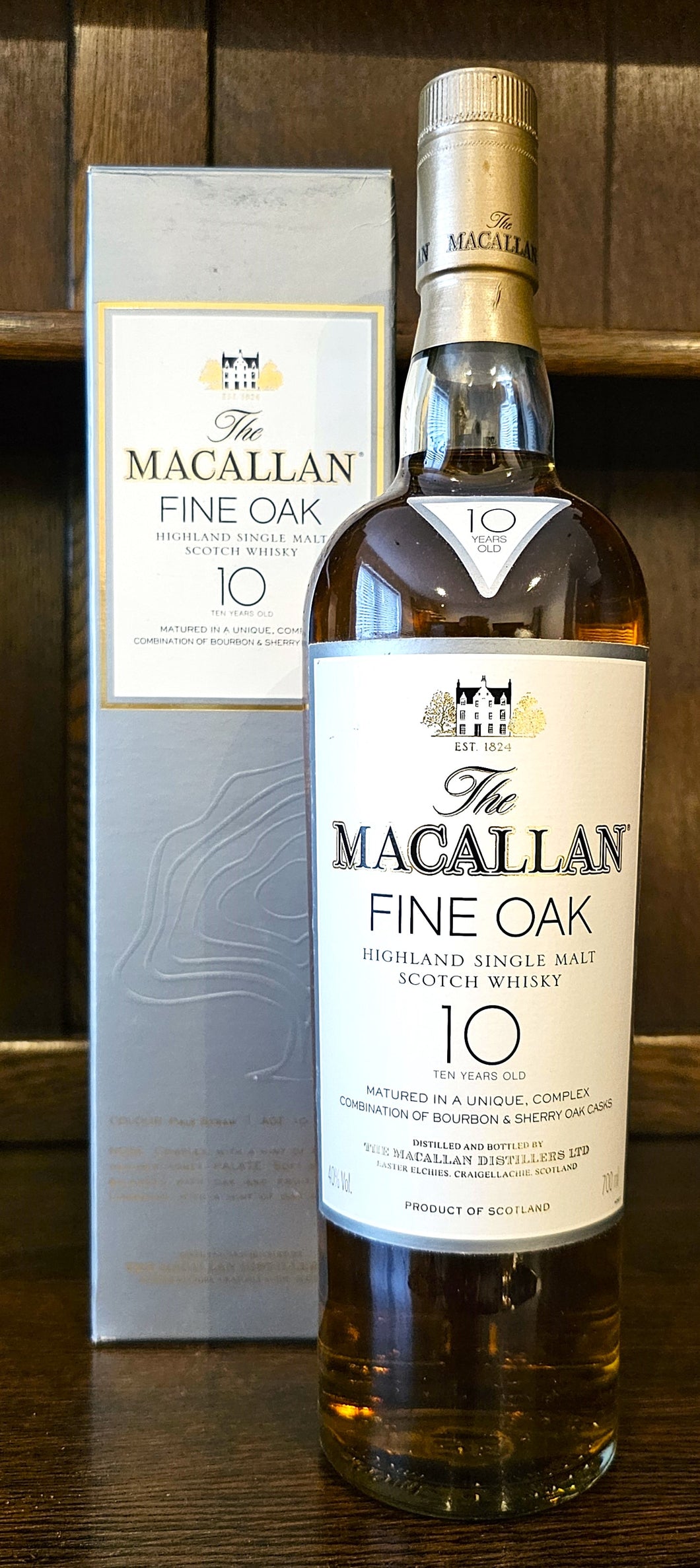 Macallan Fine Oak 10yr Single Malt 40%ABV 70cl (discontinued)