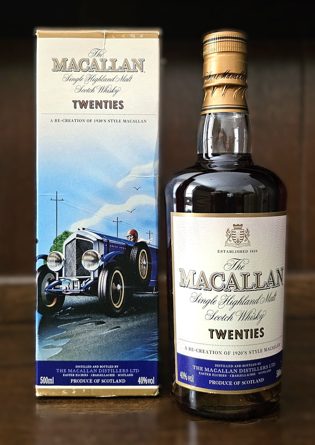 Macallan Decades Twenties Scotch Single Malt Whisky 40%ABV 50cl
