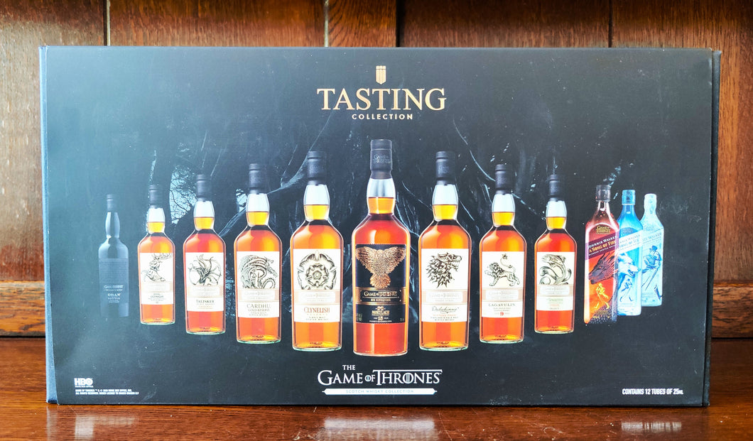 Games of Thrones Whisky Sampling Collection.