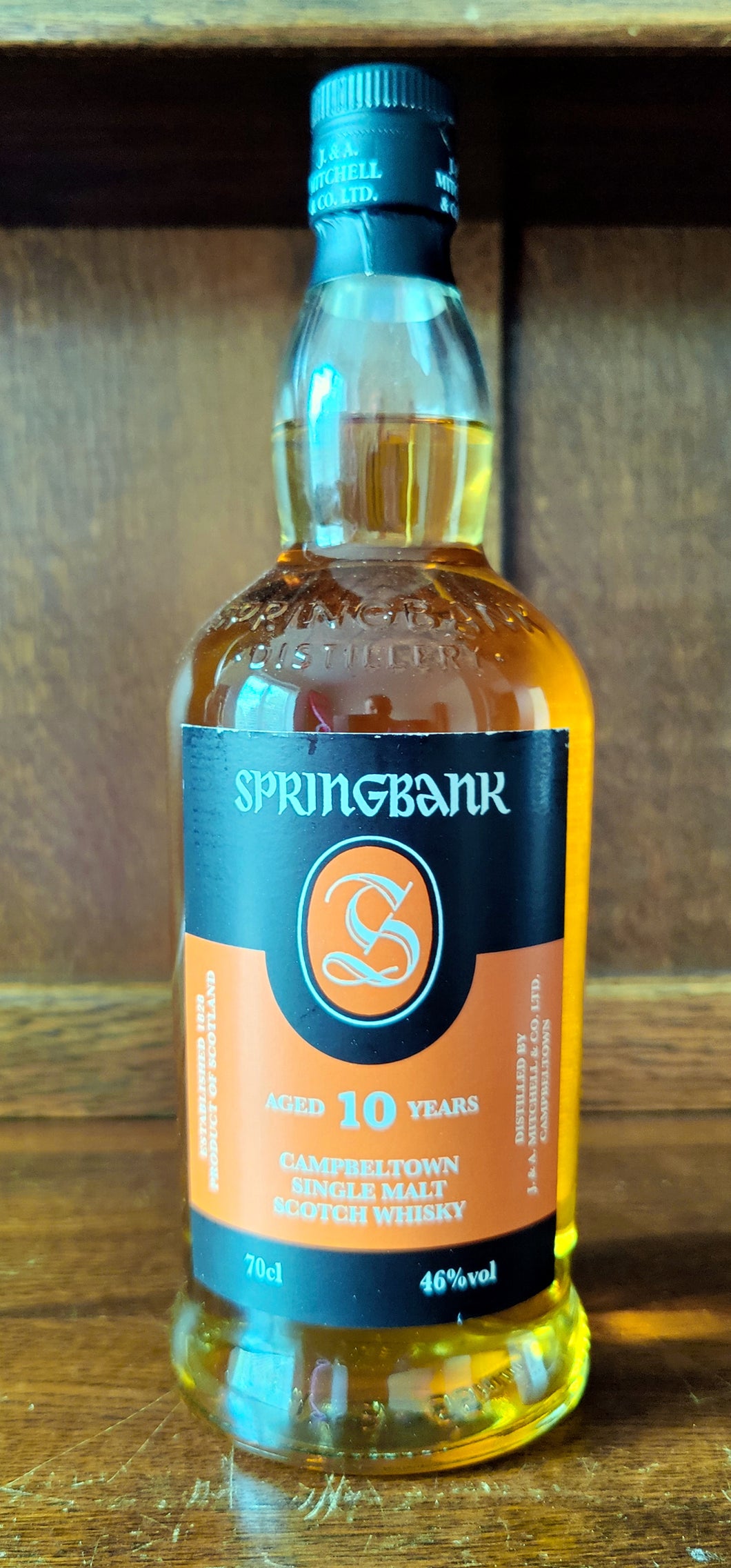 Springbank 10yr Old Single Malt Whisky 46%ABV 70cl