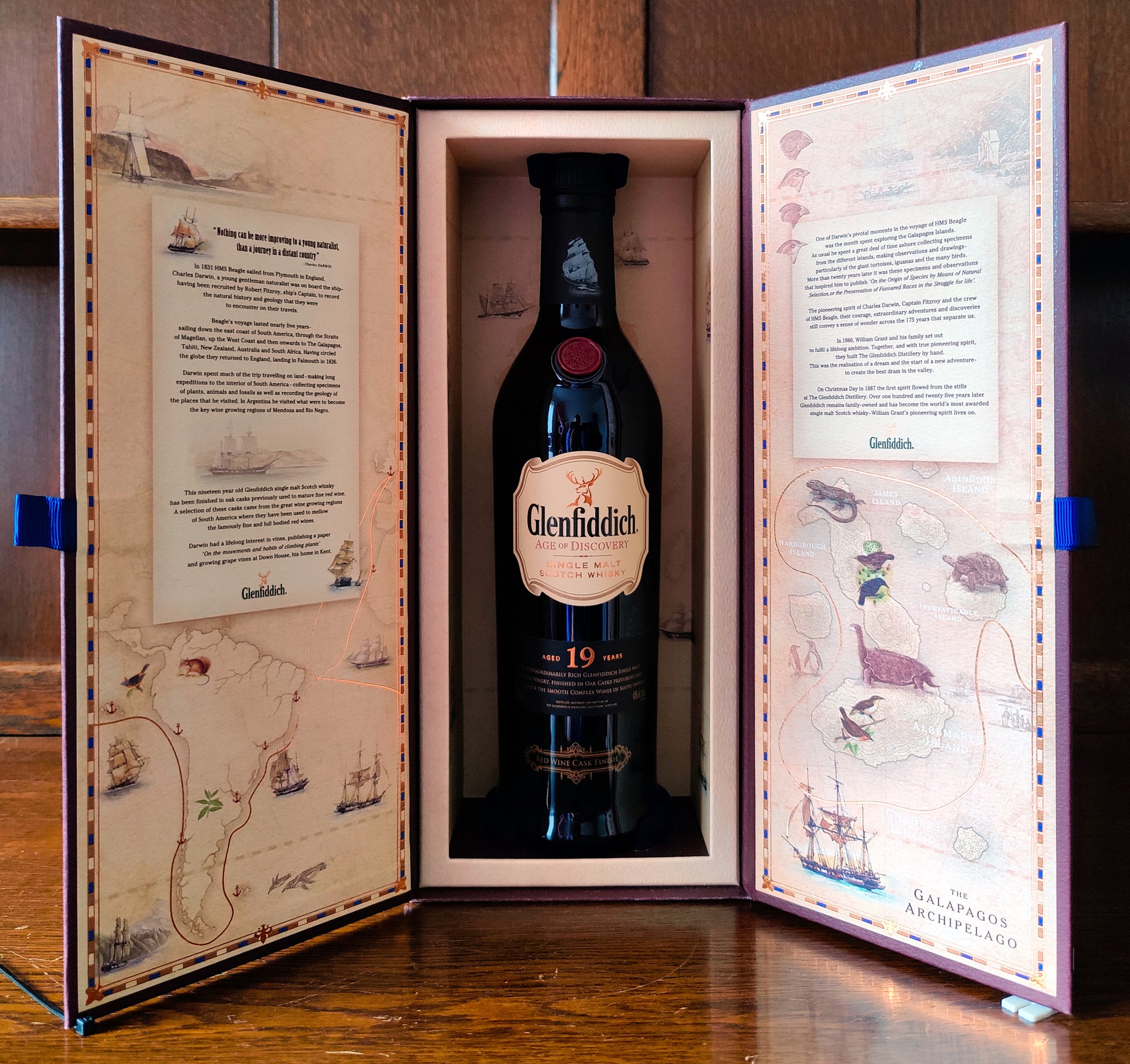Glenfiddich Age Of Discovery Red Wine Finish 19yr Scotch Single