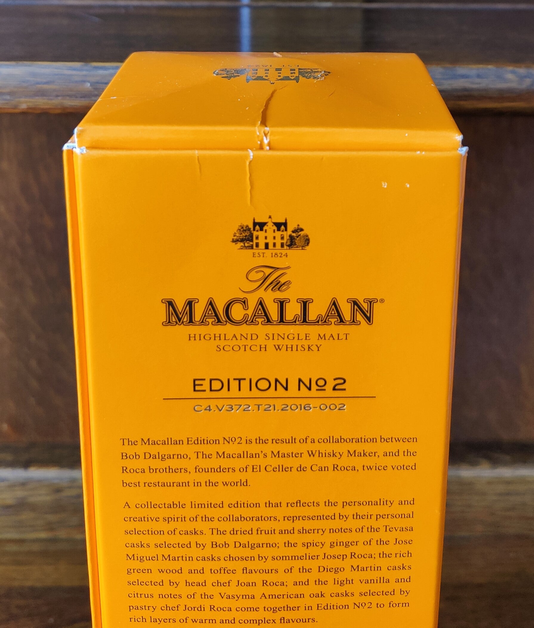 ウイスキー The Macallan Edition No.2 700ml 48% Macallan Edition No.2 - Lot 131377 - Buy/Sell Macallan