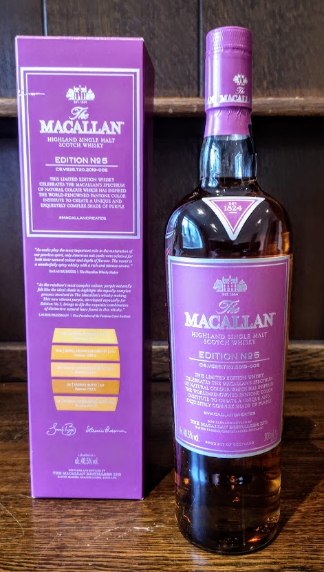 The Macallan Edition No 5 Single Malt 48.5%ABV 70cl