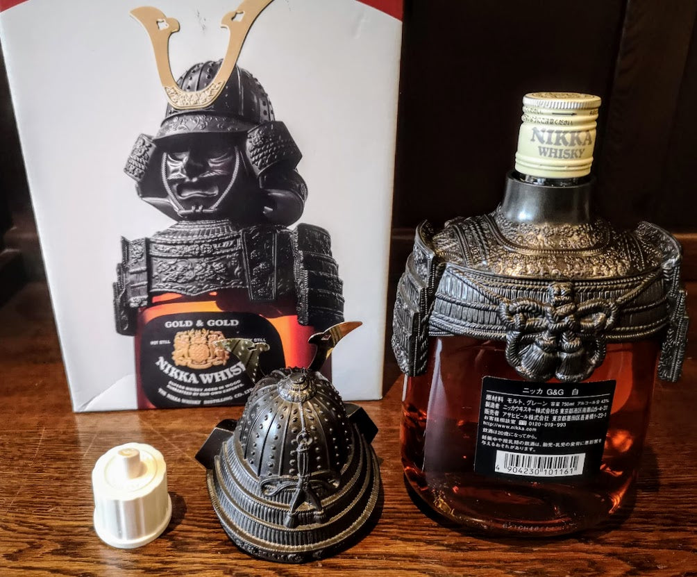 Nikka Whisky Japan Gold & Gold Samurai 2nd Edition Blended Malt 43