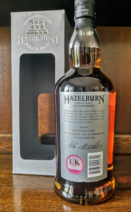 Hazelburn Oloroso Cask Matured 13yrs Old Single Malt 50.3