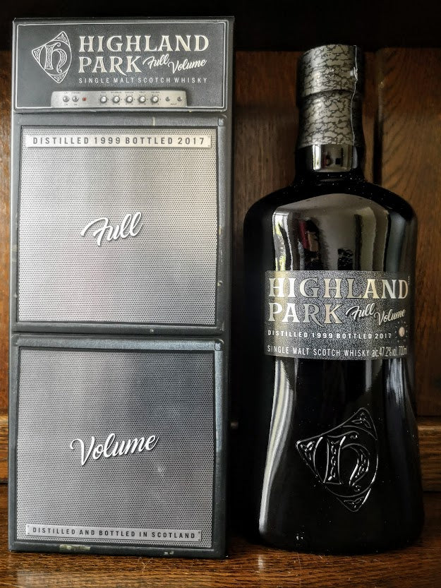 Highland Park Full Volume with 7 Inch Vinyl Record Single Malt