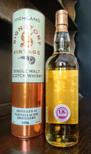 Load image into Gallery viewer, Signatory Vintage Glenallachie Single Malt 20yr Old 1996 43%ABV 70cl
