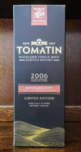 Load image into Gallery viewer, Tomatin Amontillado Sherry Cask 12yr Old 2006 46%ABV 70cl
