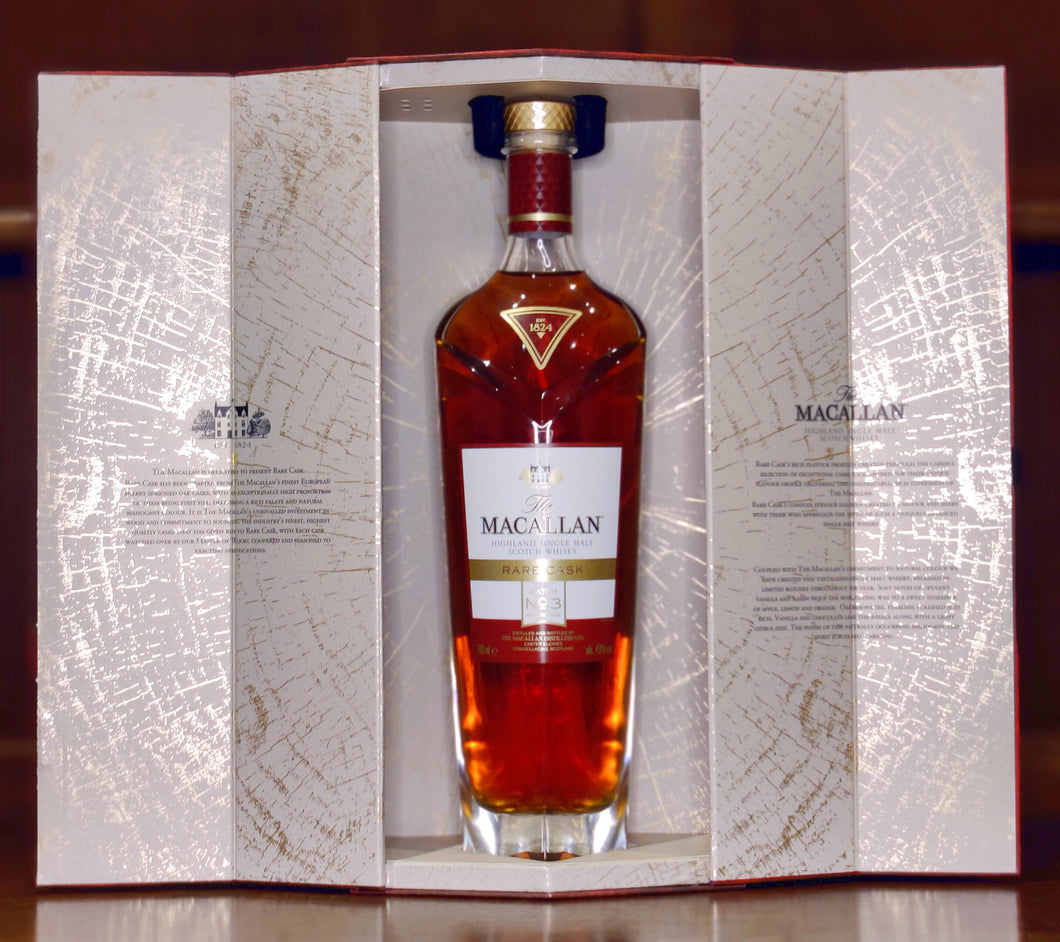 The Macallan Rare Cask Batch No3. 2018 Release Single Malt 43%ABV 70cl